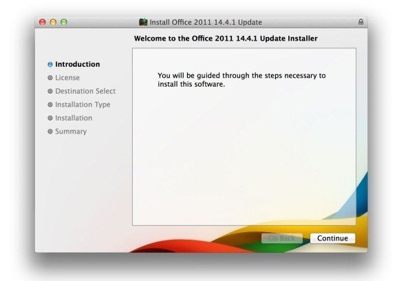 Microsoft Office 2011 Mac Update Problem
